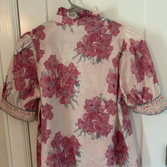 Entro Ruffled Floral Blouse - Picture 2 of 3